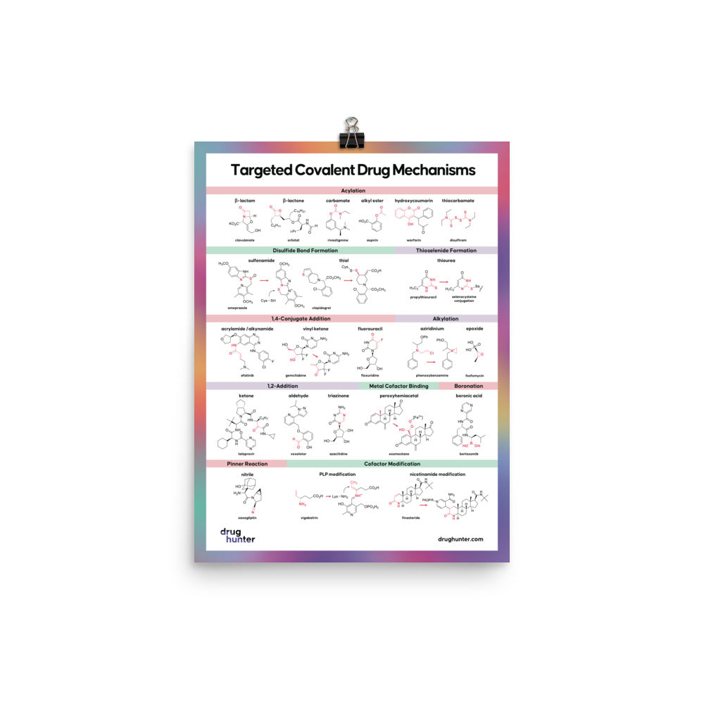 Targeted Covalent Drug Mechanisms Poster