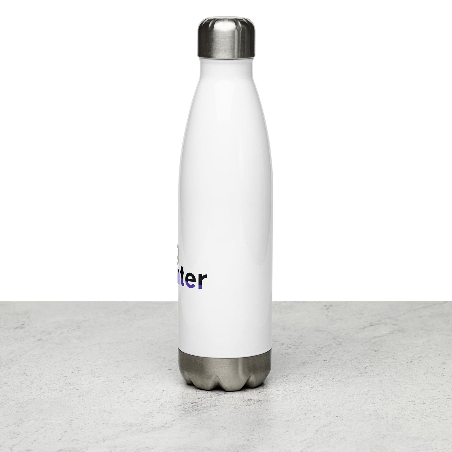 Stainless steel water bottle