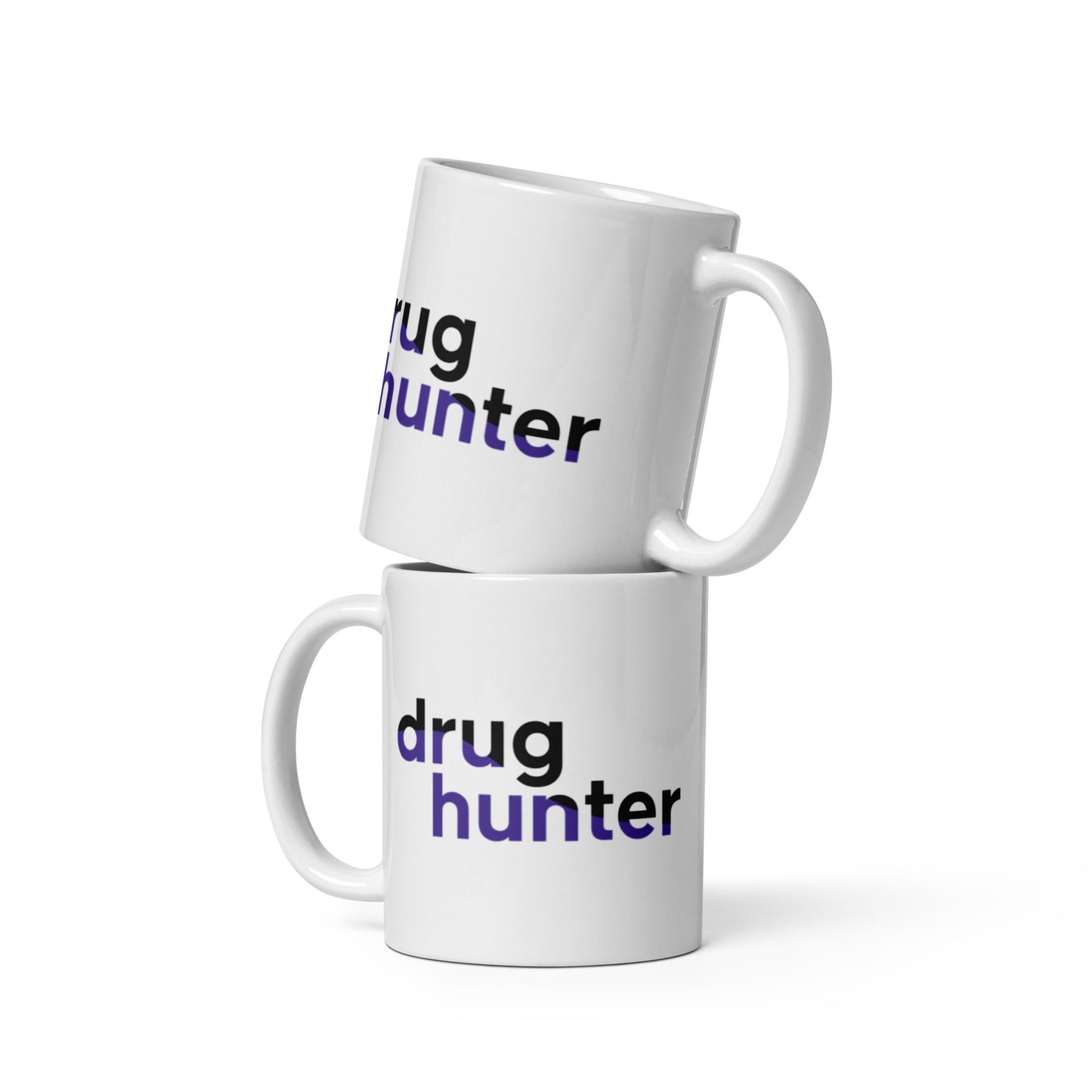 White glossy mug