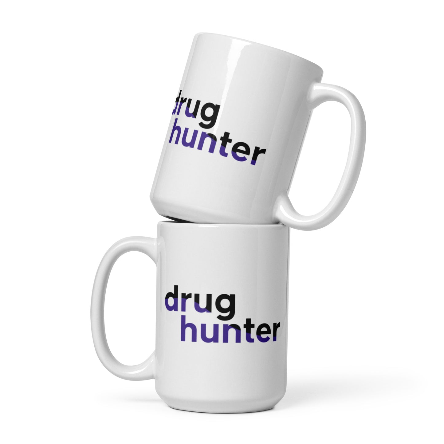 White glossy mug